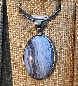 Calcédoine bleue - 60€